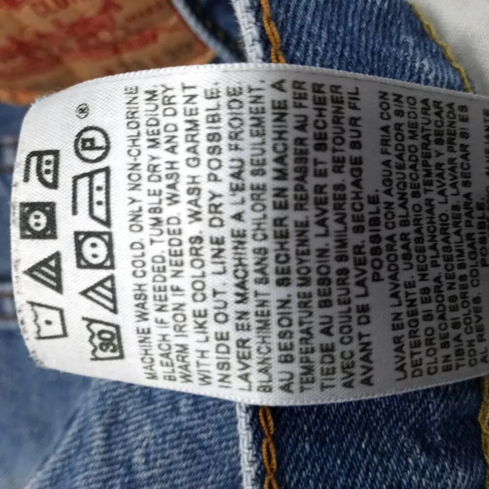 VINTAGE LEVI'S 550 Men's Red Tab 100% Cotton Relaxed Fit~38x30